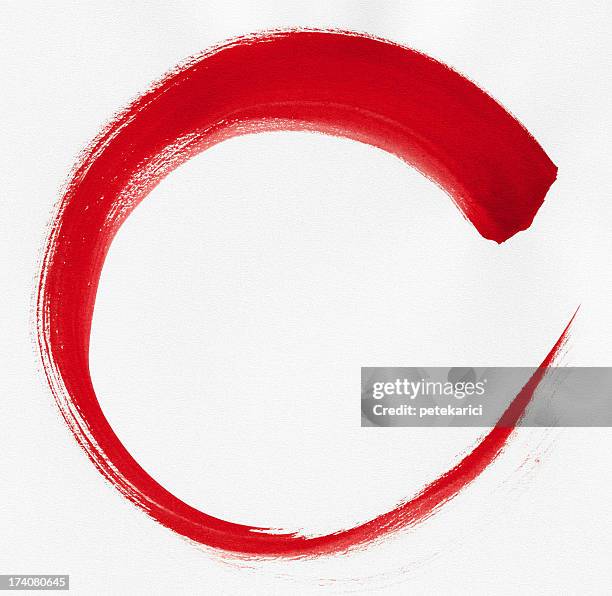 red circle - circle of infinity stock illustrations