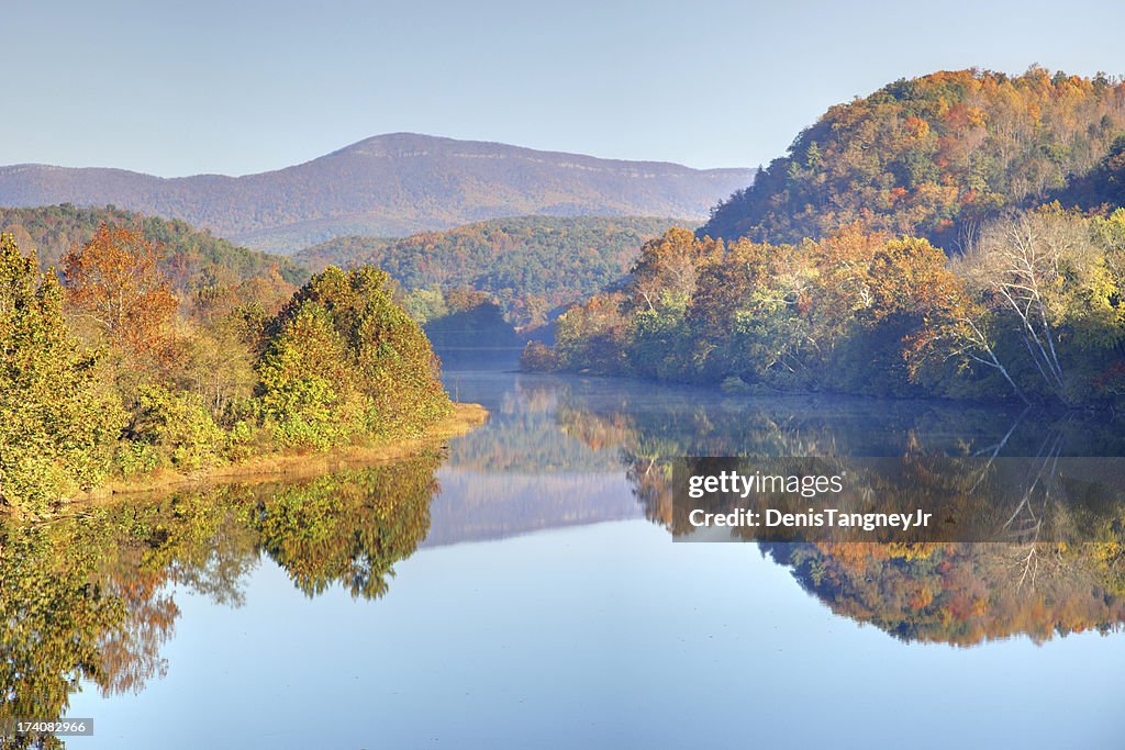 Blue Ridge Mountains in Autumn