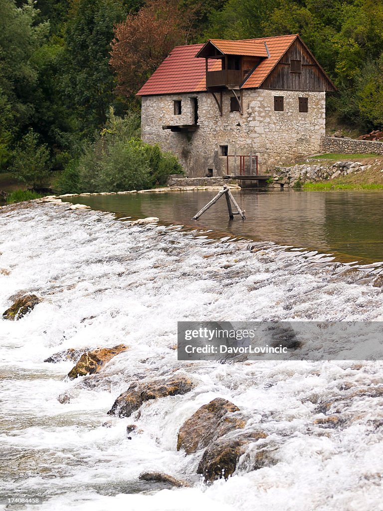 Mill with rapids