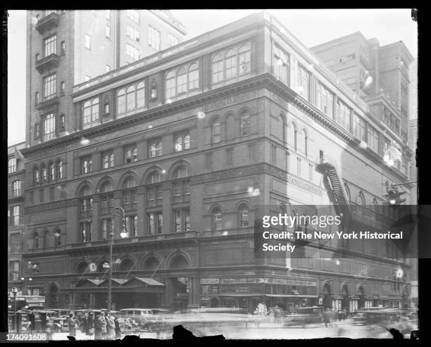 Carnegie Hall, West 57th Street and Seventh Avenue, New York, New York, early twentieth century.