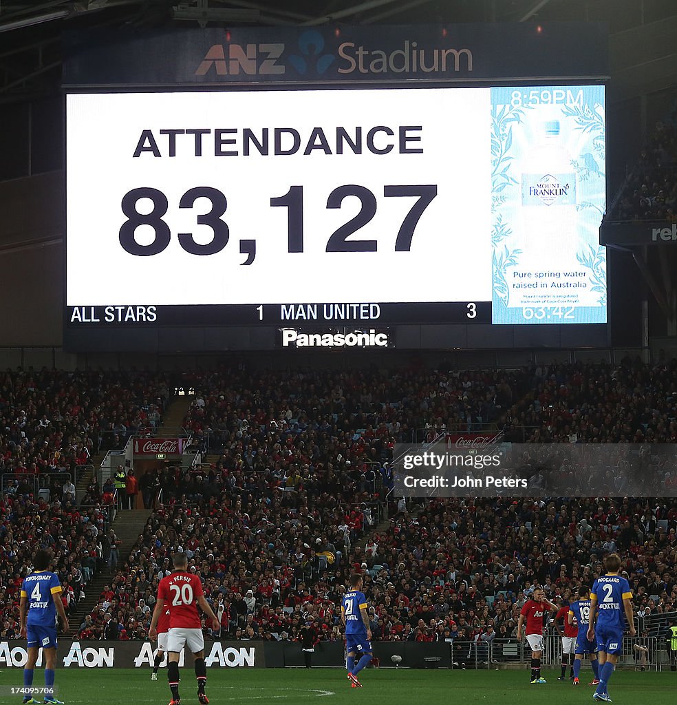 A-League All-Stars v Manchester United