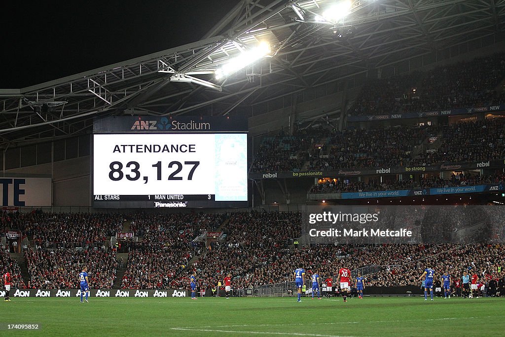 A-League All-Stars v Manchester United