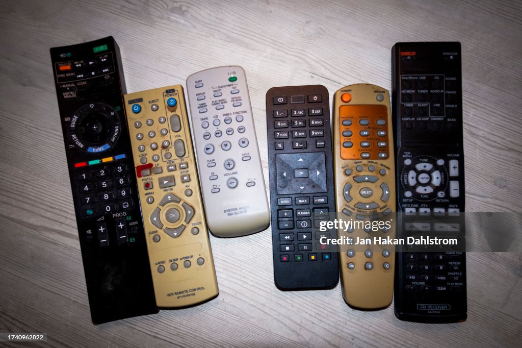 Old remote controls