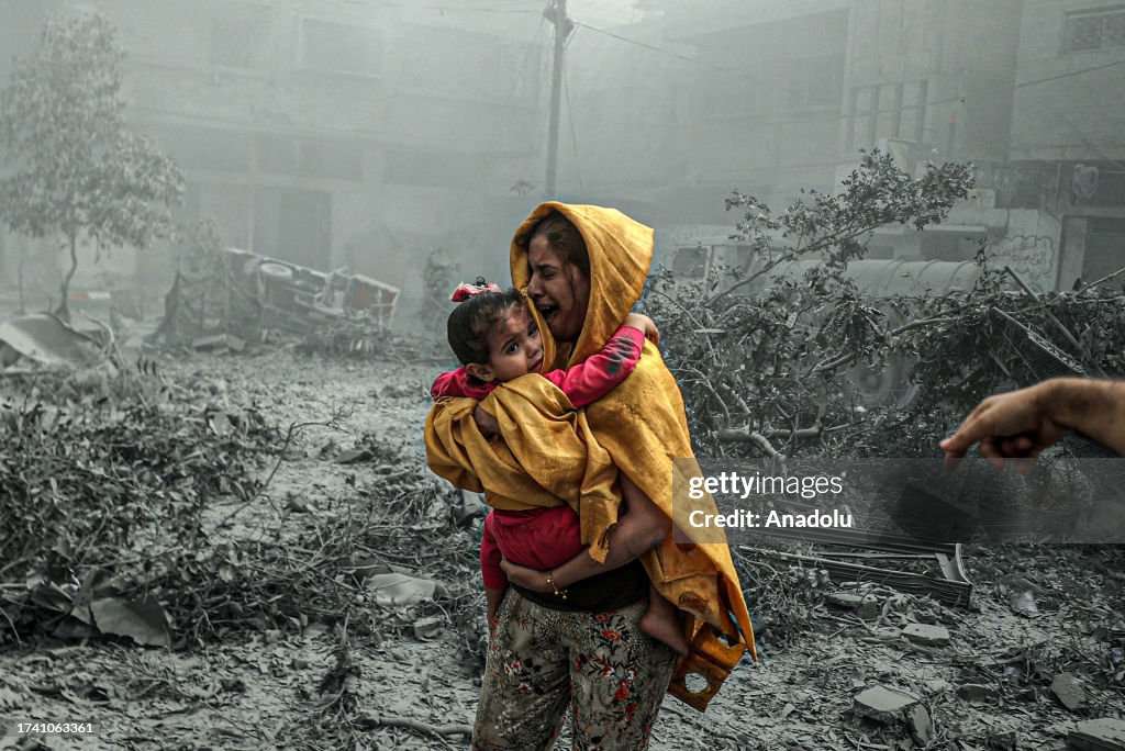 Israeli airstrikes continue on the 17th day in Gaza