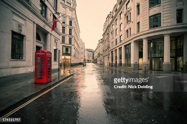 deserted london 02 - cultura británica fotografías e imágenes de stock