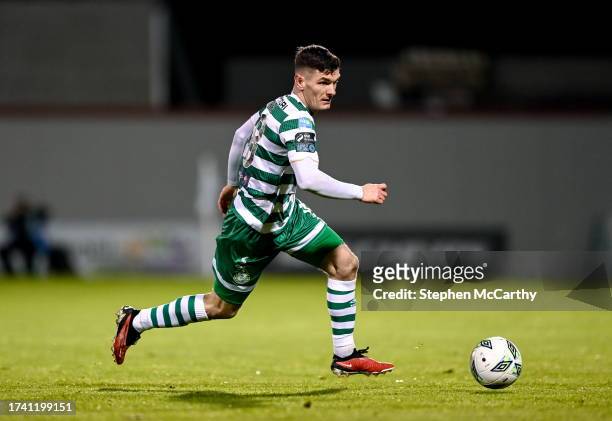Dublin , Ireland - 22 October 2023; Trevor Clarke of Shamrock Rovers during the SSE Airtricity Men's Premier Division match between Shamrock Rovers...