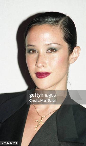 American fashion model Natane Boudreau during the 20th annual CFDA American Fashion Awards at Lincoln Center's Avery Fisher Hall, New York, New York,...