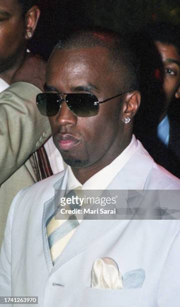 American rapper and businessman Sean Combs during the 20th annual CFDA American Fashion Awards at Lincoln Center's Avery Fisher Hall, New York, New...