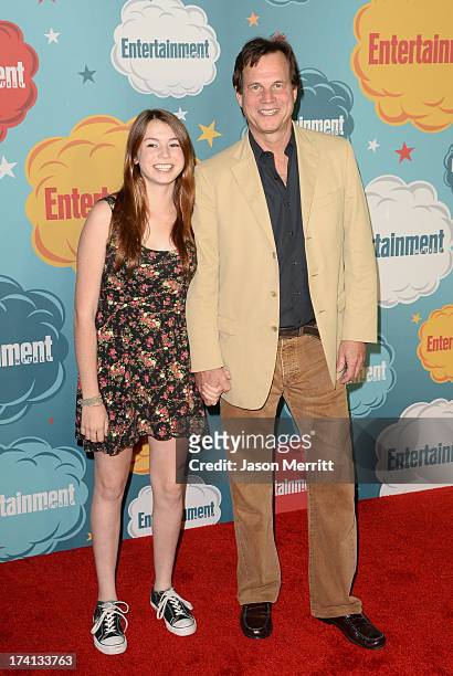 Actor Bill Paxton and daughter Lydia Paxton attend Entertainment Weekly's Annual Comic-Con Celebration at Float at Hard Rock Hotel San Diego on July...