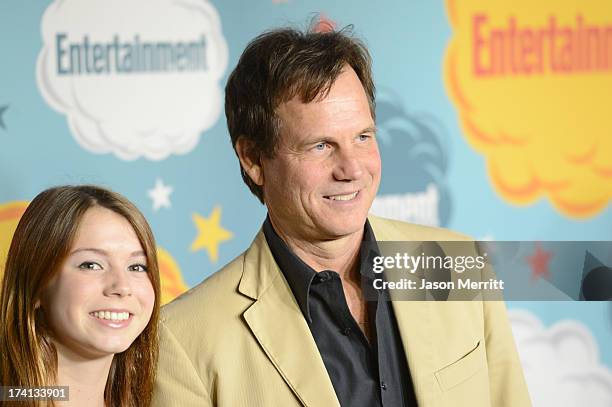 Actor Bill Paxton and daughter Lydia Paxton attend Entertainment Weekly's Annual Comic-Con Celebration at Float at Hard Rock Hotel San Diego on July...