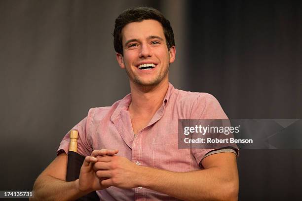 Drew Roy from "Falling Skies" at the Movies On Demand Lounge at Hard Rock Hotel San Diego on July 20, 2013 in San Diego, California.