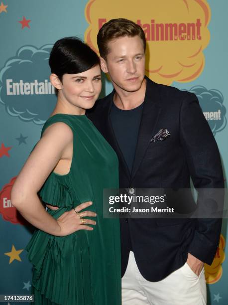 Actors Ginnifer Goodwin and Josh Dallas attend Entertainment Weekly's Annual Comic-Con Celebration at Float at Hard Rock Hotel San Diego on July 20,...