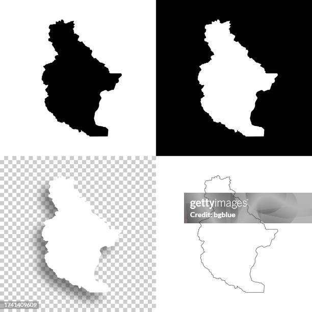 chelan county, washington. maps for design. blank, white and black backgrounds - wenatchee washington stock illustrations