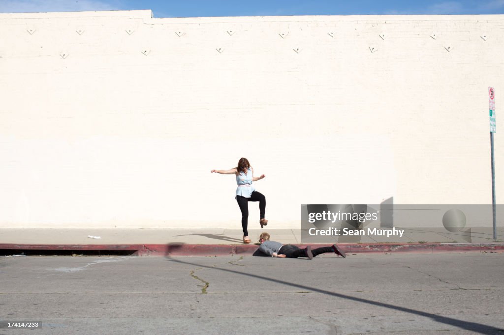 Curb Check HighRes Stock Photo Getty Images