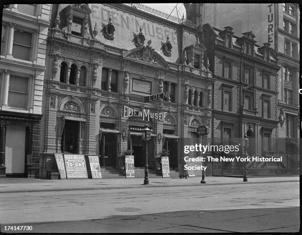 Eden Musee Wax Museum, 23rd Street east of Sixth Avenue, New York, New York, 1907.