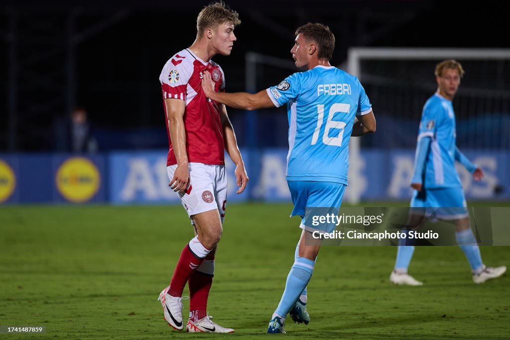 San Marino v Denmark: Group H - UEFA EURO 2024 European Qualifiers