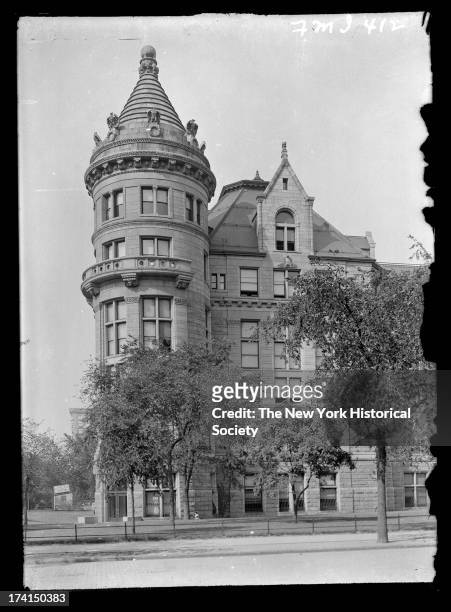 American Museum of Natural History, 77th Street and Central Park West, New York, New York, late 19th or early 20th century.