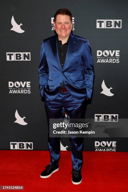 Jay DeMarcus attends the 54th Annual GMA Dove Awards at Lipscomb Allen Arena on October 17, 2023 in Nashville, Tennessee.