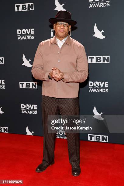 Brian Courtney Wilson attends the 54th Annual GMA Dove Awards at Lipscomb Allen Arena on October 17, 2023 in Nashville, Tennessee.