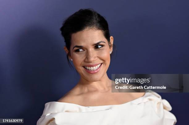 America Ferrera attends the Glamour Women of The Year Awards 2023 at One Marylebone on October 17, 2023 in London, England.