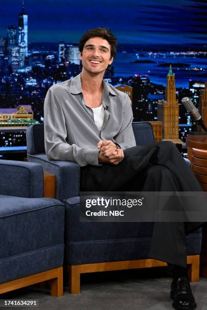 Episode 1859 -- Pictured: Actor Jacob Elordi during an interview on Monday, October 23, 2023 --