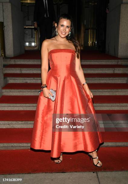 Martha Petrocheilos at the 25th Anniversary Angel Ball held at Cipriani Wall Street on October 23, 2023 in New York, New York.