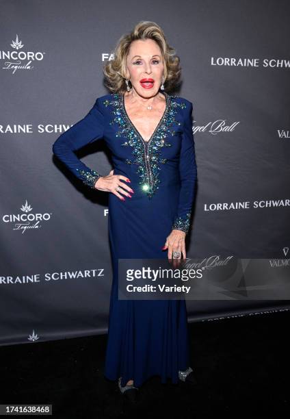 Nikki Haskell at the 25th Anniversary Angel Ball held at Cipriani Wall Street on October 23, 2023 in New York, New York.