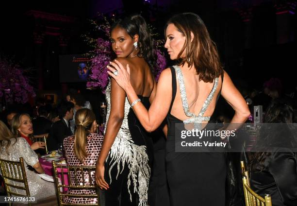 Ubah Hassan, Luann de Lesseps at the 25th Anniversary Angel Ball held at Cipriani Wall Street on October 23, 2023 in New York, New York.