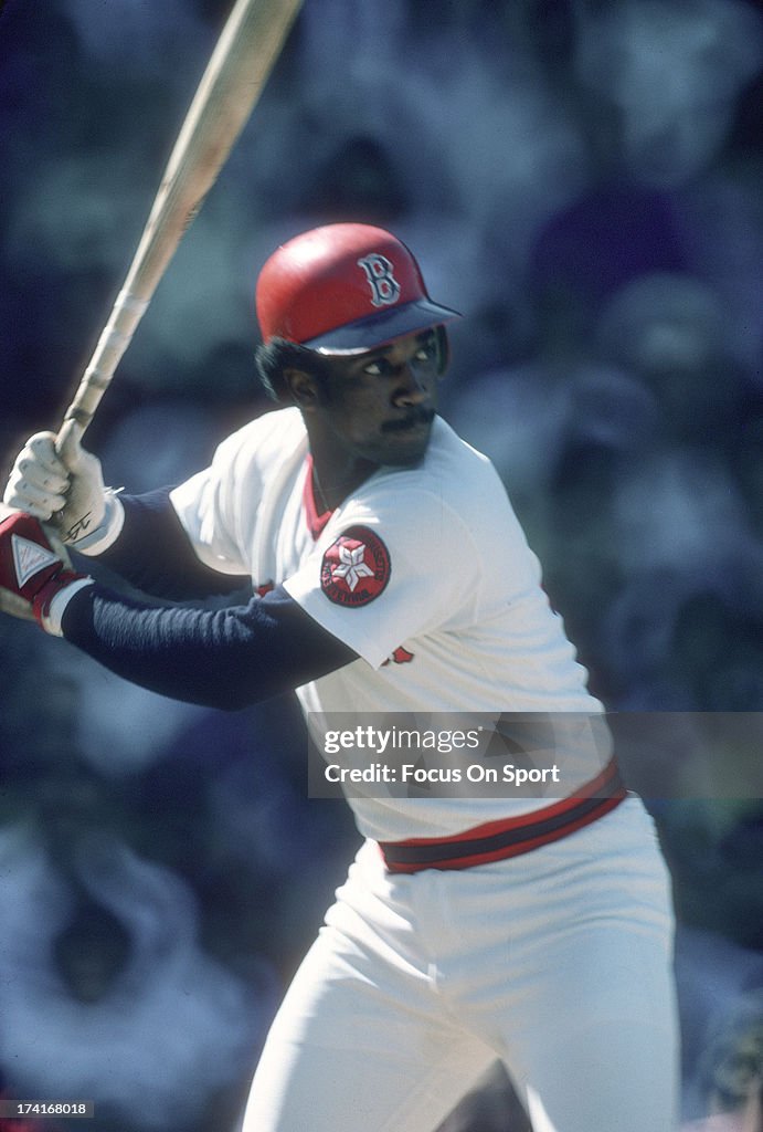 Jim Rice Images Outfielder Jim Rice of the Boston Red Sox bats during an Major League ...