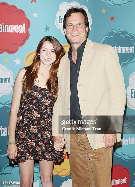 Bill Paxton and daughter arrive at the Entertainment Weekly's Annual Comic-Con celebration held at Float at Hard Rock Hotel San Diego on July 20,...
