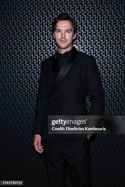 Nicholas Hoult attends The Ferrari Gala: Ferrari's game changing spirit pays homage to NYC at Hudson Yards on October 17, 2023 in New York City.
