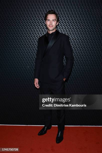 Nicholas Hoult attends The Ferrari Gala: Ferrari's game changing spirit pays homage to NYC at Hudson Yards on October 17, 2023 in New York City.