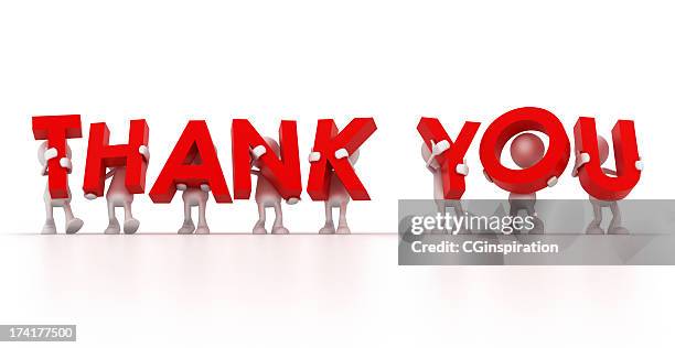we thank you - thank you korte frase stockfoto's en -beelden