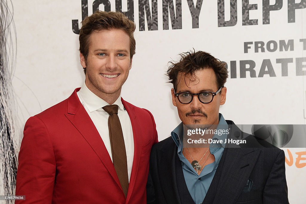 The Lone Ranger - UK Premiere - Inside Arrivals