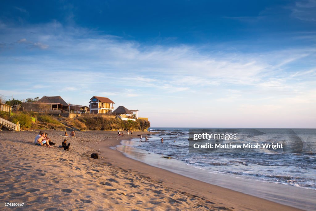 The beachside area of Punto Miramar