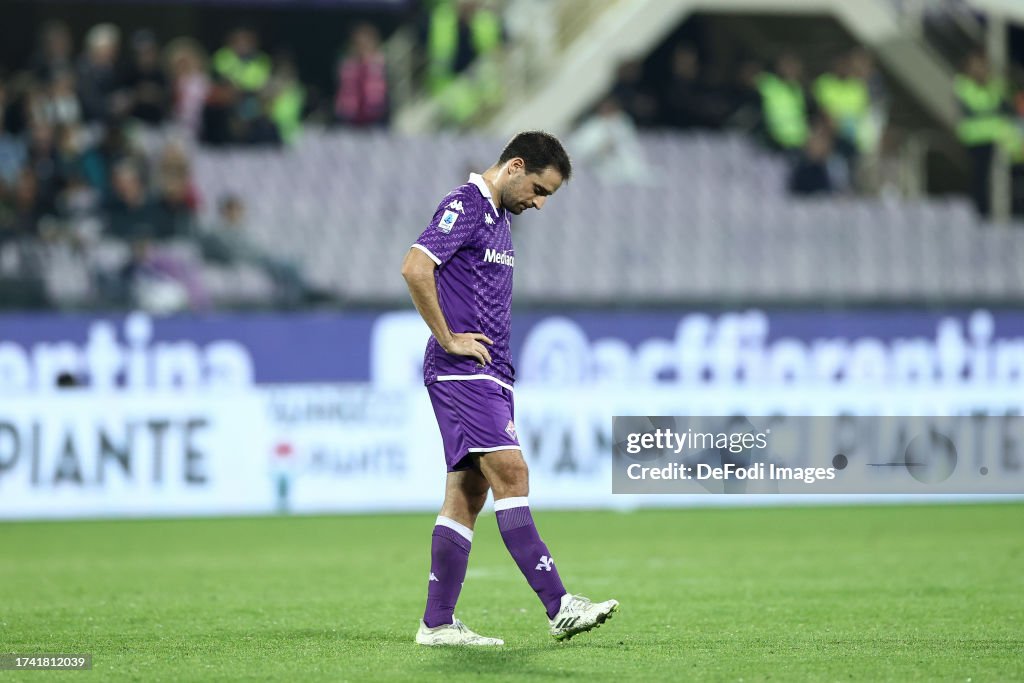 Giacomo Bonaventura of ACF Fiorentina looks dejected during the Serie  News Photo - Getty Images