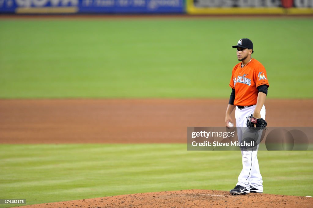 Washington Nationals v Miami Marlins