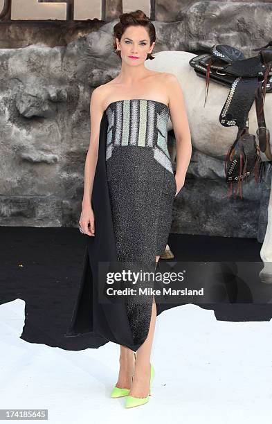 Ruth Wilson attends the UK Premiere of 'The Lone Ranger' at Odeon Leicester Square on July 21, 2013 in London, England.