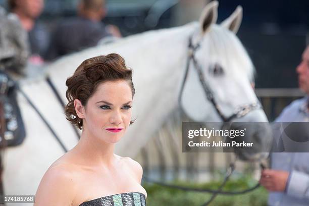 Ruth Wilson attends the UK Premiere of 'The Lone Ranger' at Odeon Leicester Square on July 21, 2013 in London, England.