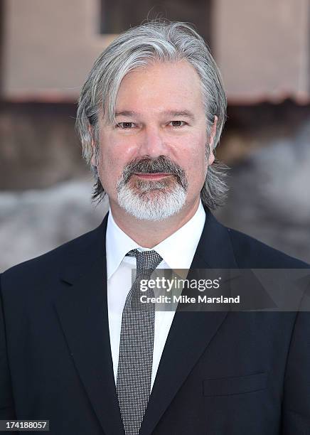 Gore Verbinski attends the UK Premiere of 'The Lone Ranger' at Odeon Leicester Square on July 21, 2013 in London, England.