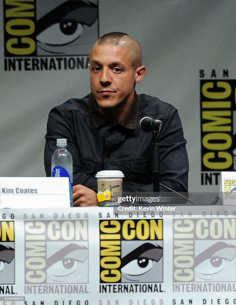Soa Panel Actor Theo Rossi speaks onstage at the