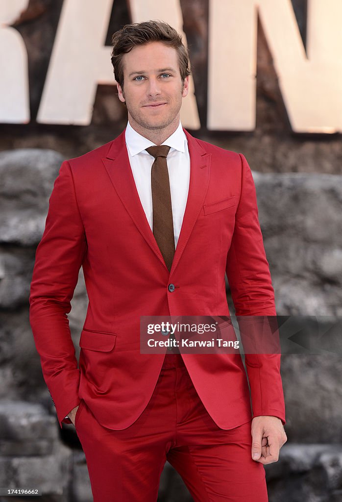 The Lone Ranger - UK Premiere - Red Carpet Arrivals