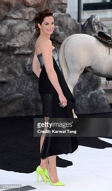 Ruth Wilson attends the UK Premiere of 'The Lone Ranger' at Odeon Leicester Square on July 21, 2013 in London, England.