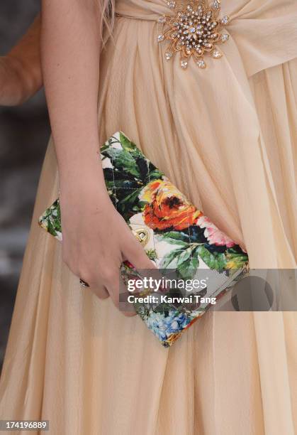 Amber Le Bon attends the UK Premiere of 'The Lone Ranger' at Odeon Leicester Square on July 21, 2013 in London, England.