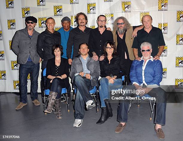 Soa Panel Tommy Flanagan, Theo Rossi, Paris Barclay, Kim Coates, creator Kurt ...