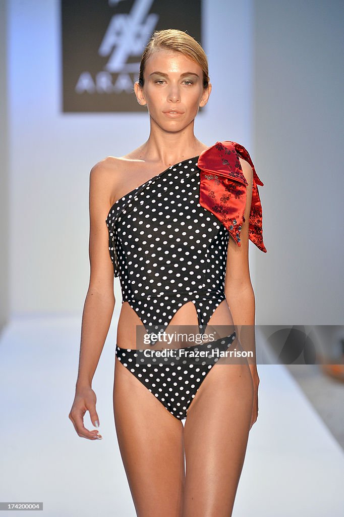 A.Z. Araujo At Mercedes-Benz Fashion Week Swim 2014 - Runway