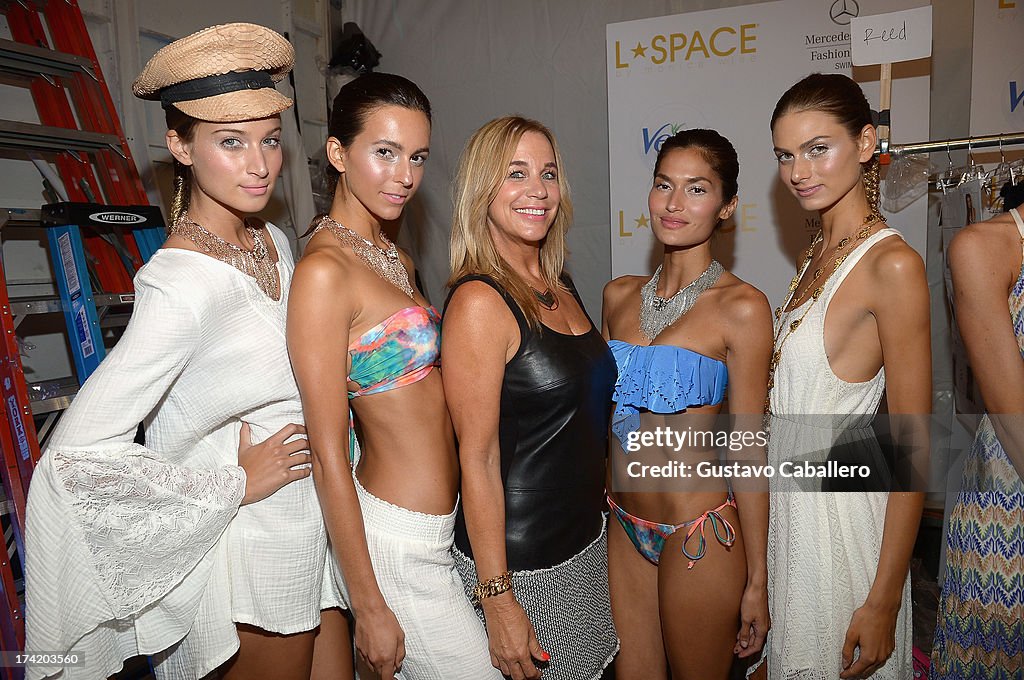 Ipanema And L*SPACE By Monica Wise At Mercedes-Benz Fashion Week Swim 2014