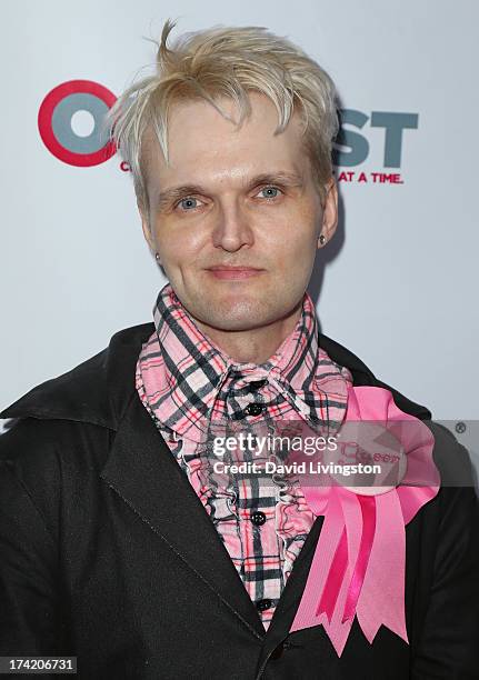 Actor Clint Catalyst attends the 2013 Outfest Film Festival Closing Night Gala of "G.B.F." at the Ford Theatre on July 21, 2013 in Hollywood,...
