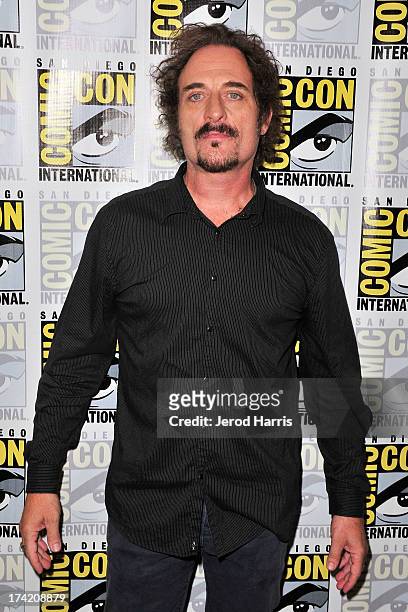 Actor Kim Coates attends the "Sons Of Anarchy" press line during Comic-Con International 2013 at San Diego Convention Center on July 21, 2013 in San...