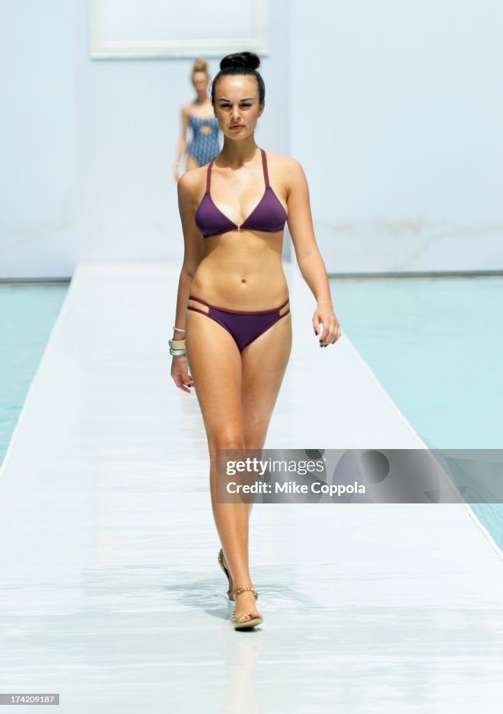 BCBGeneration At Mercedes-Benz Fashion Week Swim 2014 - Runway